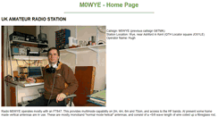 Desktop Screenshot of m0wye.radiouk.com